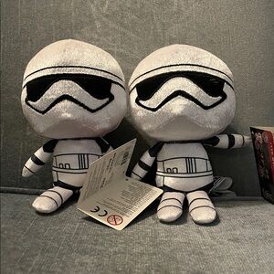 Funko Star Wars Galactic Plushie Collectable Stormtrooper Plush - Set of 2